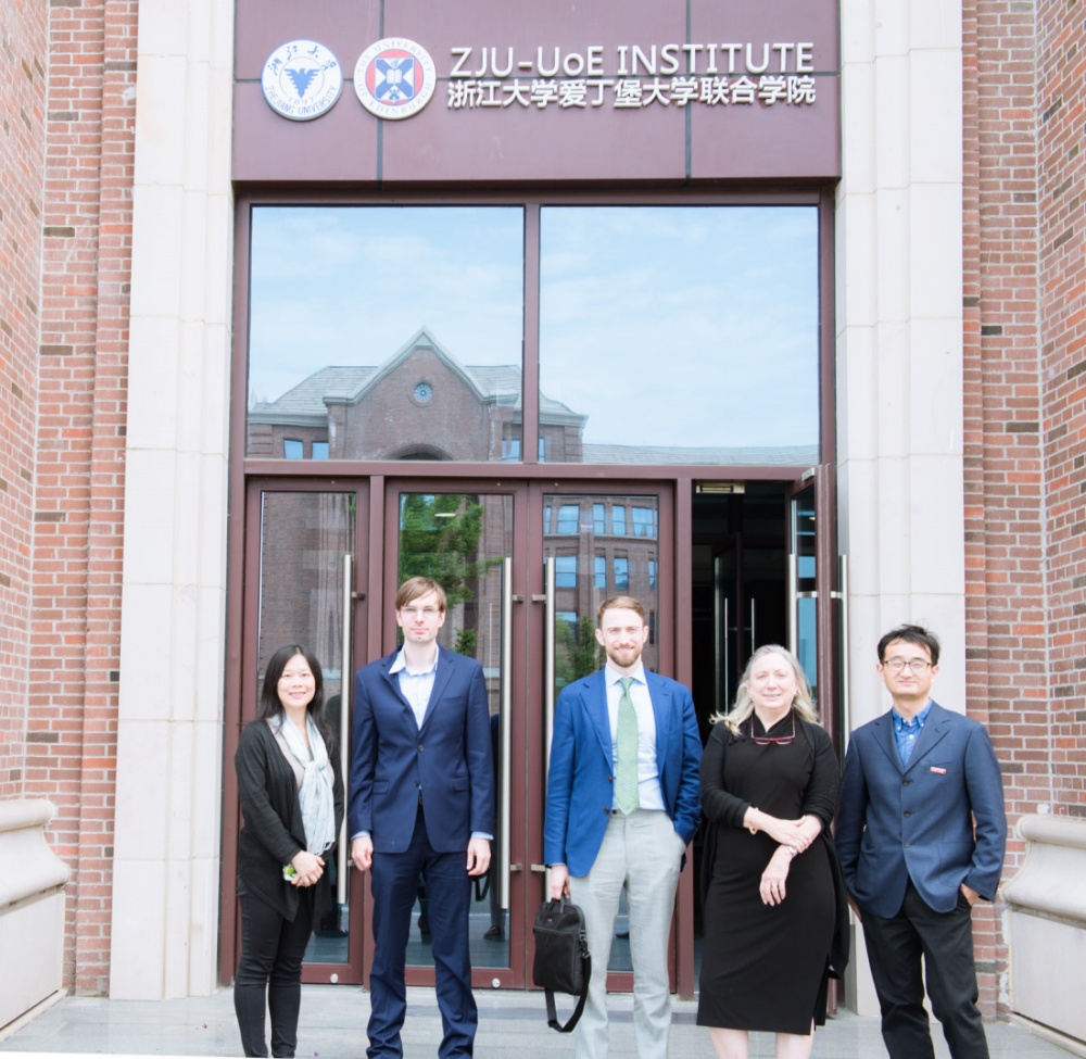 British Council visited Zhejiang University-University of Edinburgh Institute